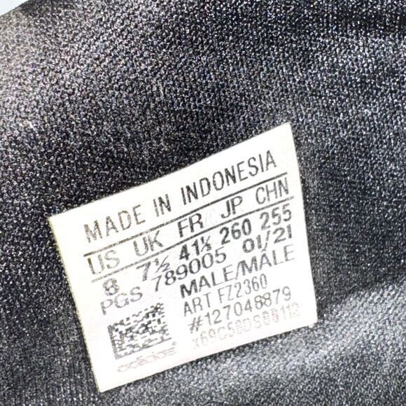 Adidas Lite Racer Adapt 3.0 Black Knit Camo Detail Men's Size 8 - Picture 13 of 14